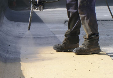 coating systems over Charlottetown spray foam roof systems